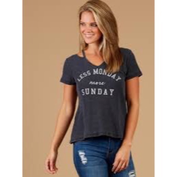 Altar'd State Tops - *SALE 3/$15* Altar’d State Less Monday Tee